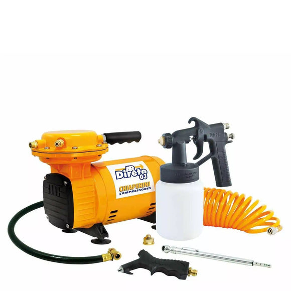 Motocompressor de Ar Direto G3 2.3 PCM 1/3HP 40PSI Bivolt com Kit para Pintura - CHIAPERINI